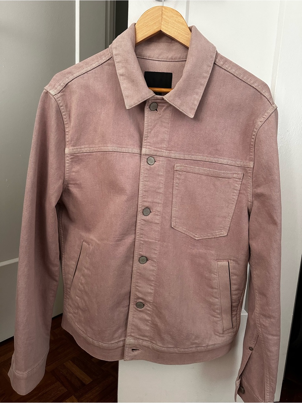 Banana Republic Pink Denim Jacket